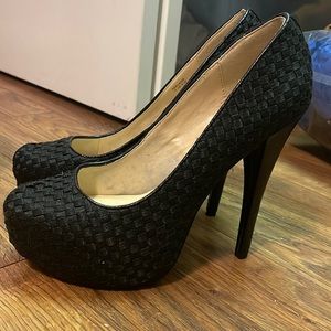 Black heels